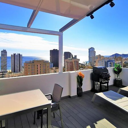 Penthouse Cervantes Sea View Бенидорм Экстерьер фото