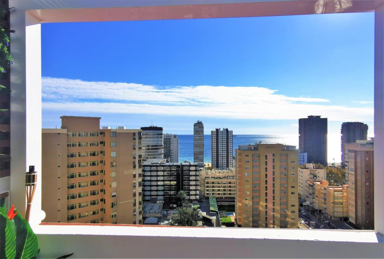 Penthouse Cervantes Sea View Бенидорм Экстерьер фото